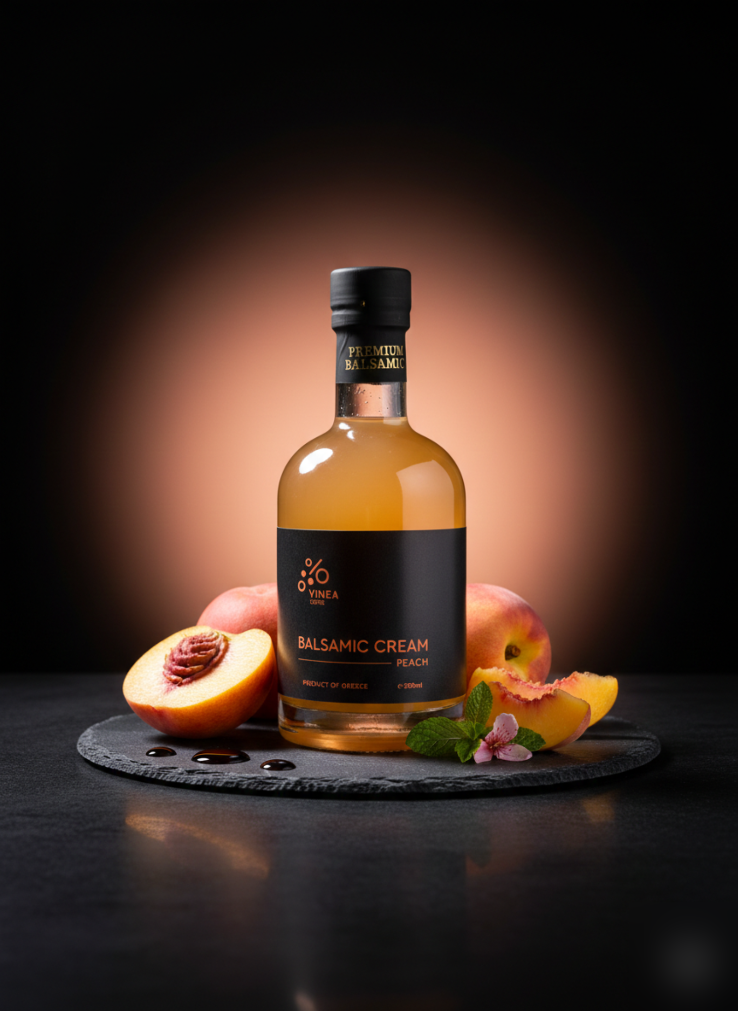 Peach Balsamic Cream