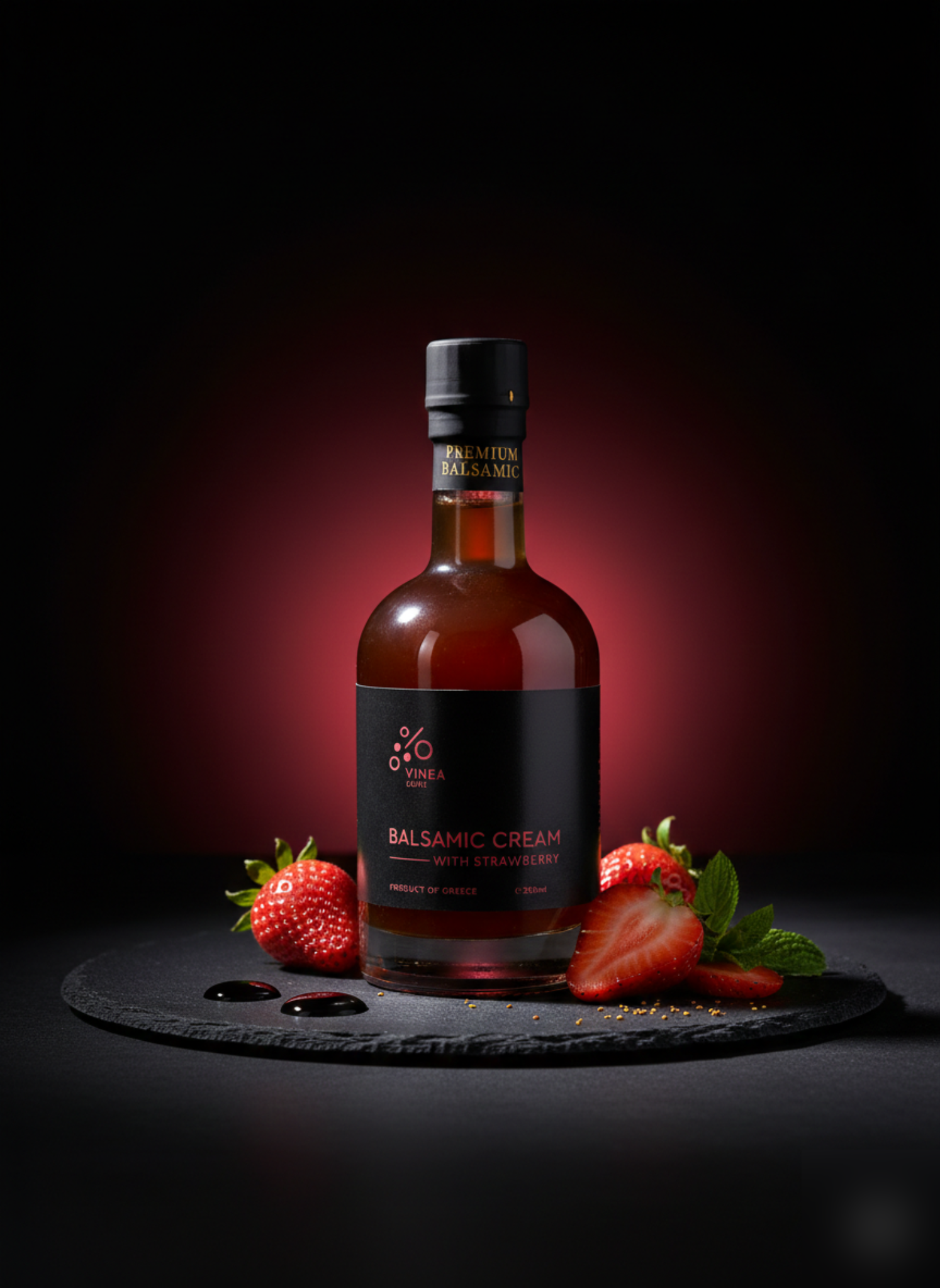 Strawberry Balsamic Cream